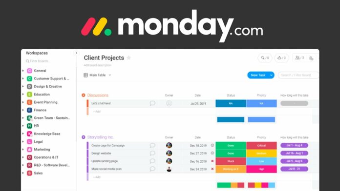 Project Management Tools Monday Learn Management